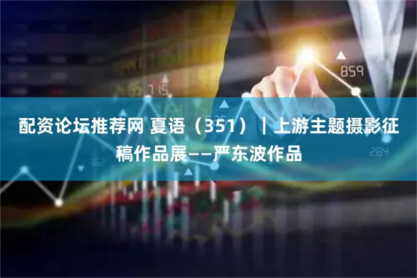 配资论坛推荐网 夏语（351）｜上游主题摄影征稿作品展——严东波作品